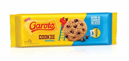 Cookie GAROTO Gotas de Chocolate 60g