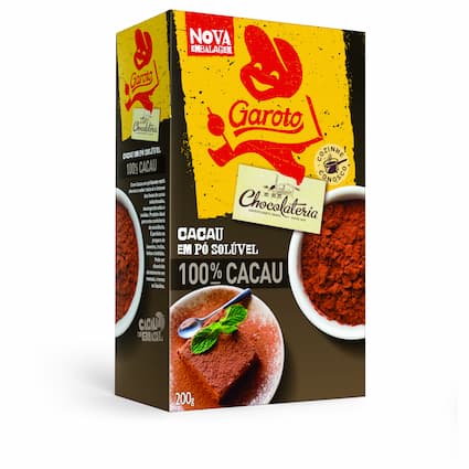 Cacau GAROTO 100% em Pó 200g