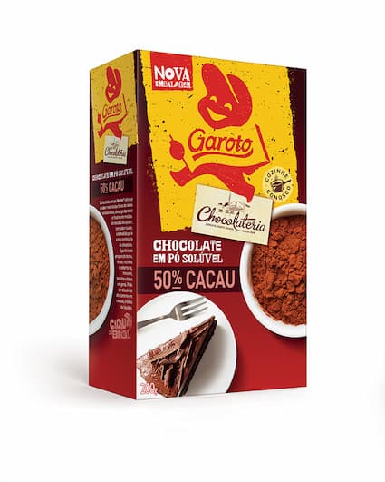 Chocolate GAROTO 50% em Pó 200g
