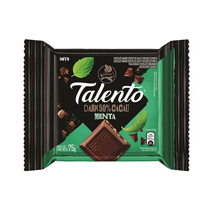 Chocolate GAROTO TALENTO Dark Menta 75g