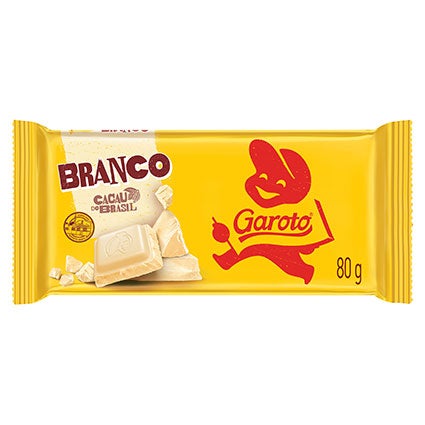 Chocolate GAROTO Branco 80g