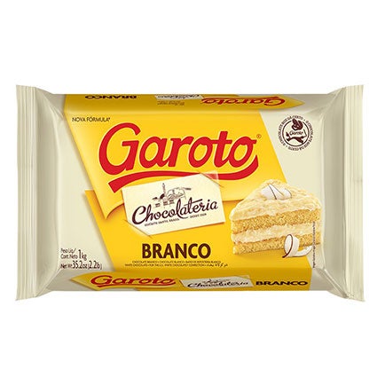 Cobertura GAROTO Branco 1Kg