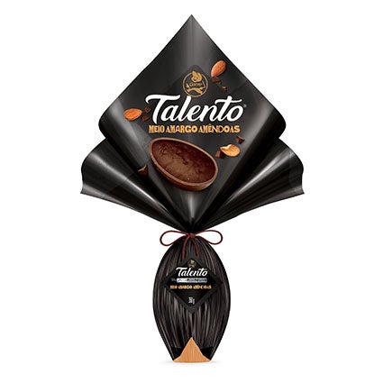 Garoto Ovo Talento Meio Amargo 350g
