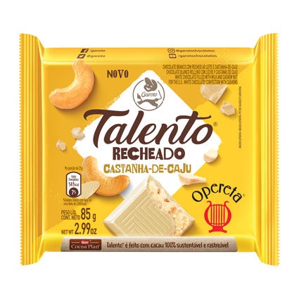 Garoto Chocolate Talento Recheado Opereta 85g