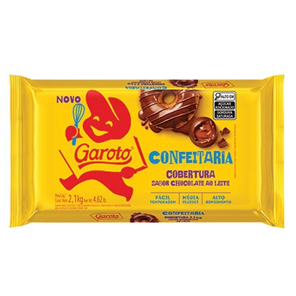 Garoto Garoto Confeitaria 2,1kg - Cobertura sabor chocolate