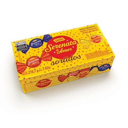 Caixa Garoto Serenata de Amor 210,7g